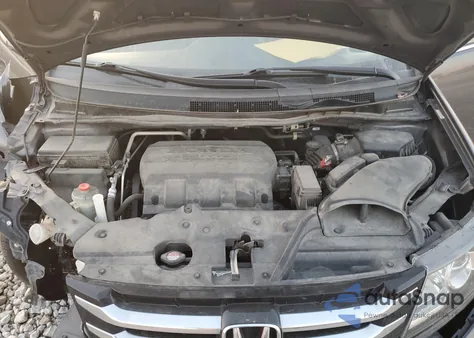 2014 Honda Odyssey Touring from USA, damaged, VIN 5FNRL5H9XEB106205